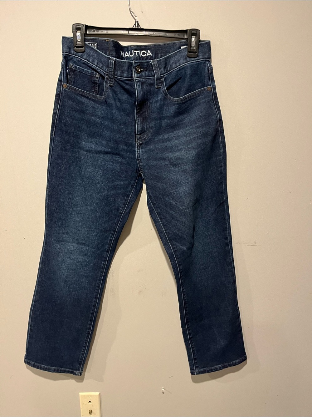 Nautica Men's Indigo Slim Straight Jeans